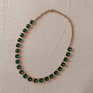H&M Green Stone Necklace